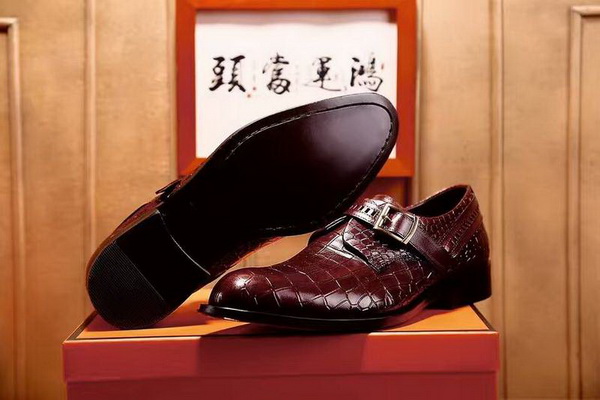 Hermes Business Men Shoes--059